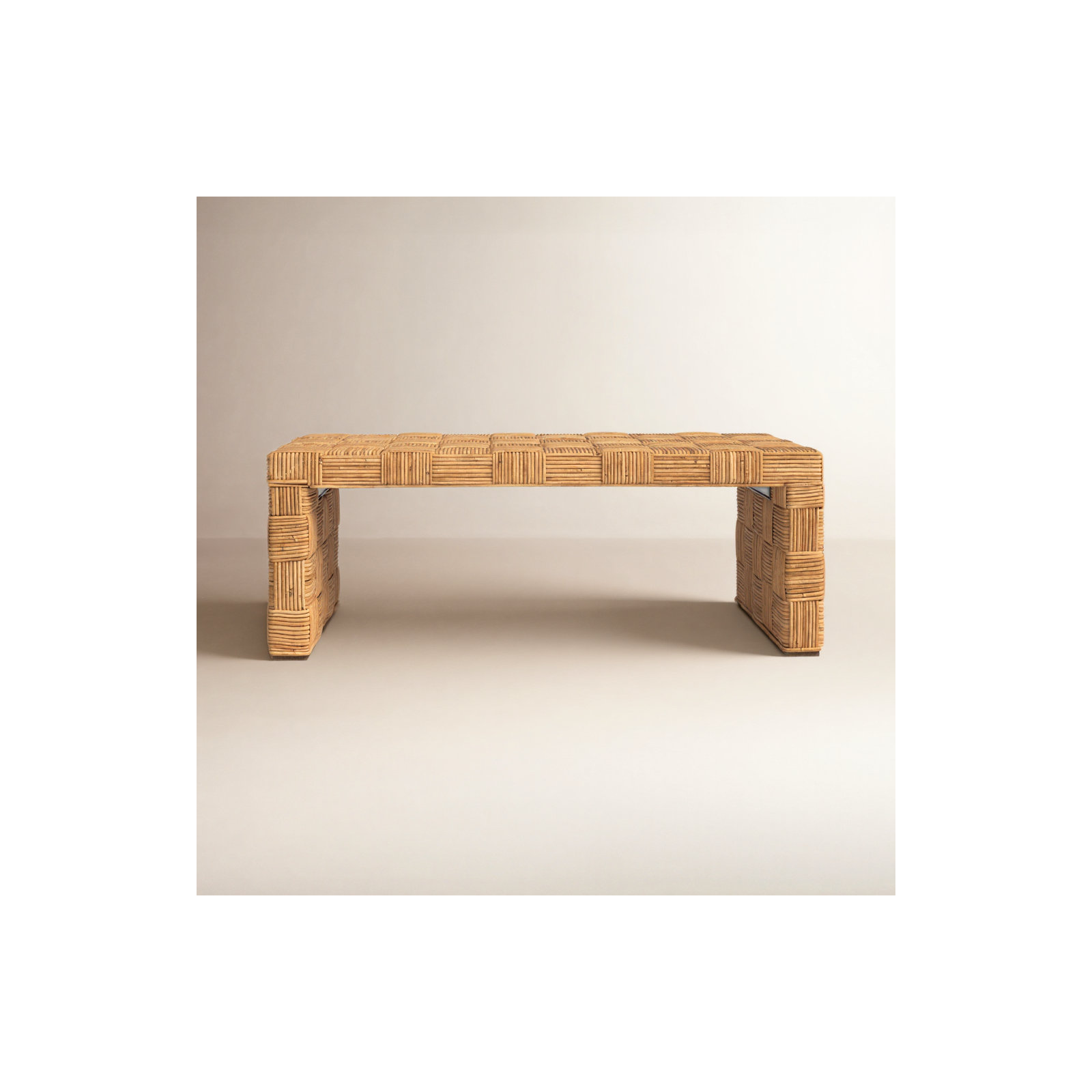 Redrow Single Coffee Table, Honey Natural/Kubu