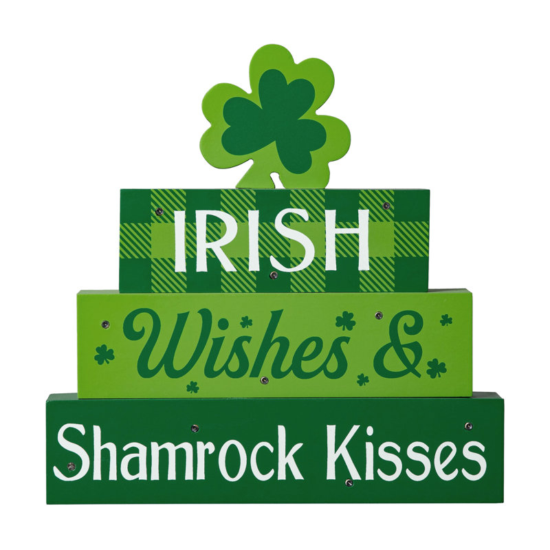 Enseigne lumineuse 11,5 "H St. Patrick's