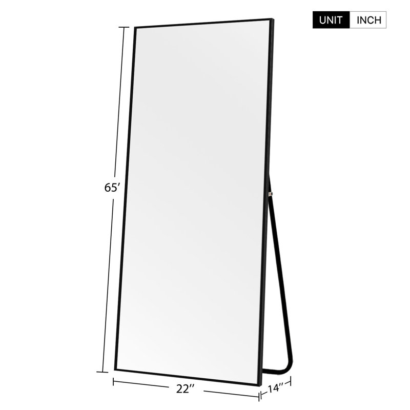 Miroir pleine grandeur, Noir