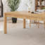 Bureau rectangulaire brun en bois massif-412671863