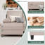 Canapé modulaire 3 pièces pour salon-1596230824
