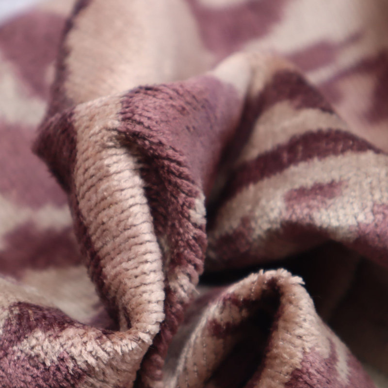 Coussin décoratif géométrique, Brun/beige