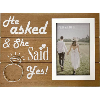 Fynlay Brown Wood Picture Frame