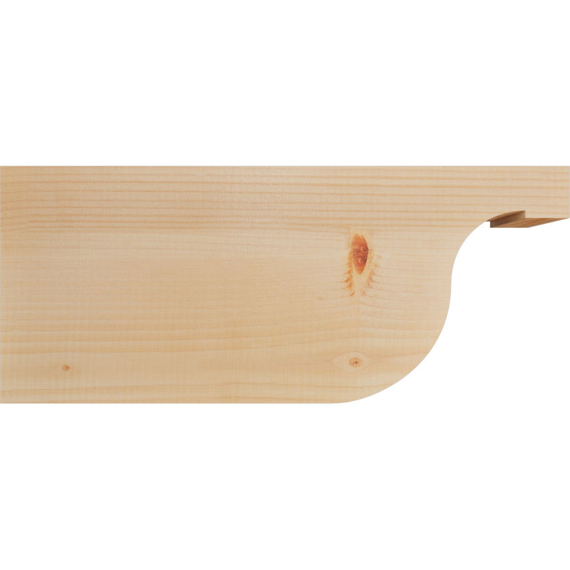 Queue de chevron lisse Del Monte, Sapin de Douglas, H 10 po x l 3 1/2 po x L 24 po
