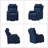Aleeta 28.3"W Lift Assist Power Recliner With Side Pocket(Set Of 2)-308354321