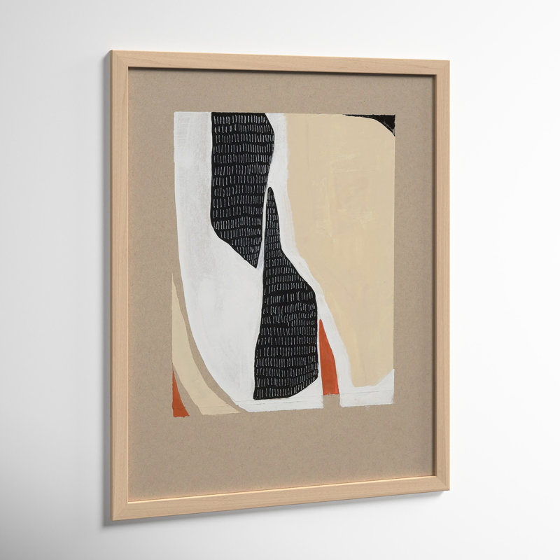 Distant View 1 by Andrea Stokes, White Framed, 50" H x 40" W