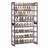40 Pair Stackable Shoe Rack-107156517