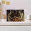 Les Joueurs de cartes, 1893-1896, estampe d'art mural contemporain abstrait impressionniste de Rose Mountain-671175707