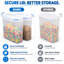 Contenant de rangement pour aliments Hanley