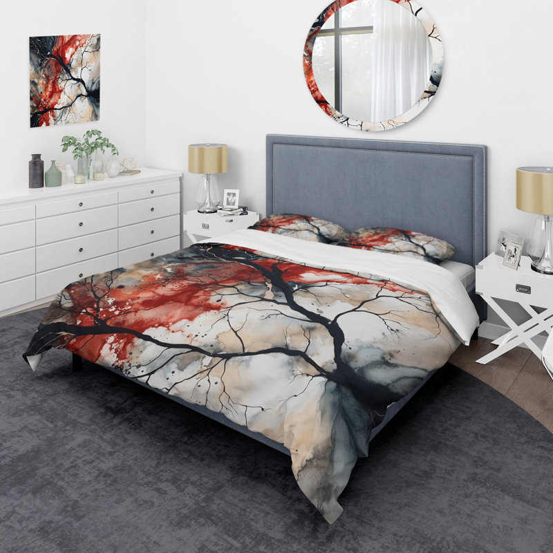 Literie, Housse de couette simple + 1 taie décorative stan