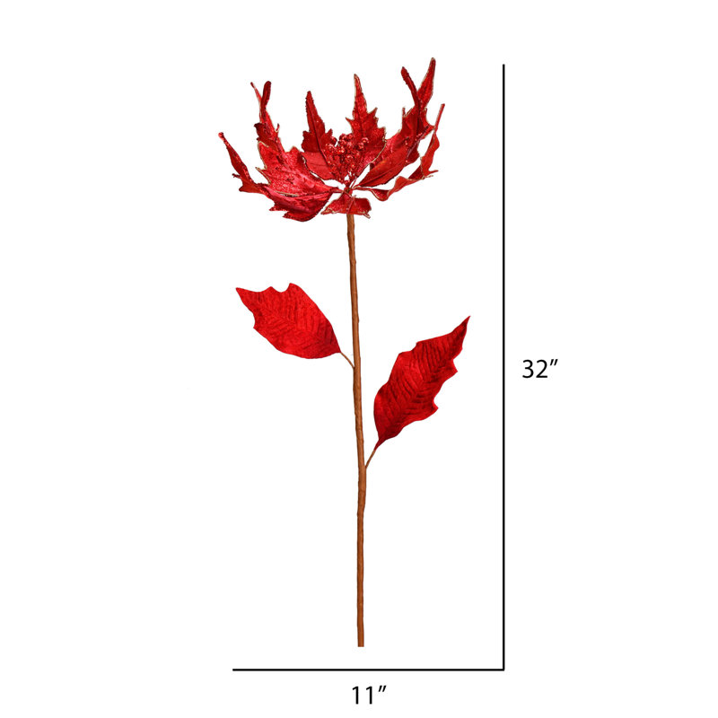 Vaporisateur de Noël artificiel 32 po Vickerman, Rouge