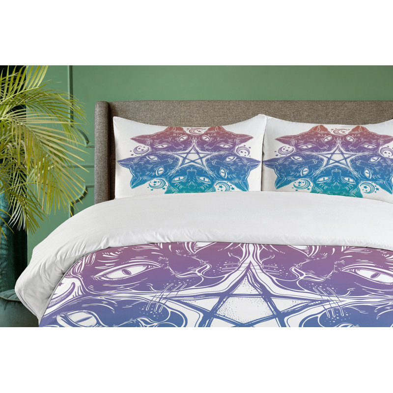 No Duvet Cover, Queen Duvet Cover + 2 Standard Shams