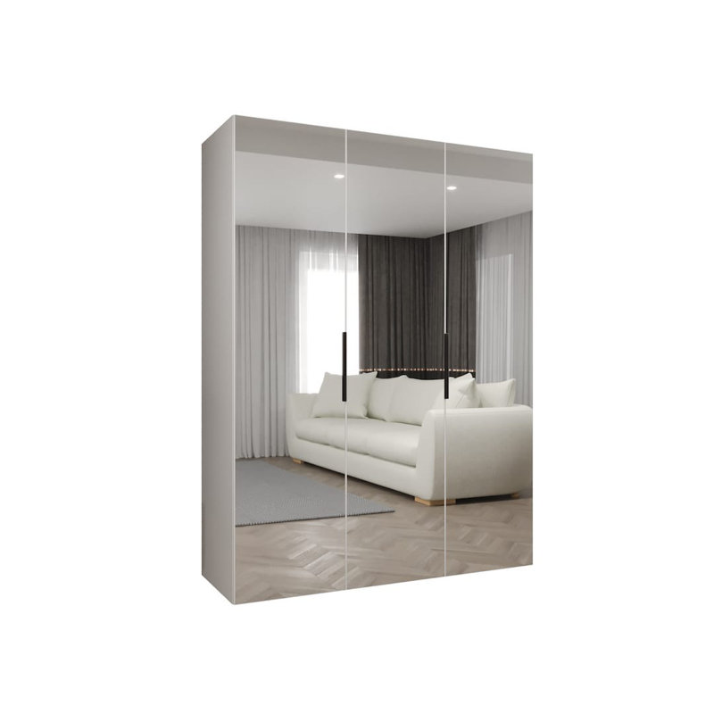 Taiyo Manufactured Wood Wardrobe, White