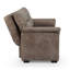Aalaysha 2 Seater Faux Leather Sofa Bed-819832316
