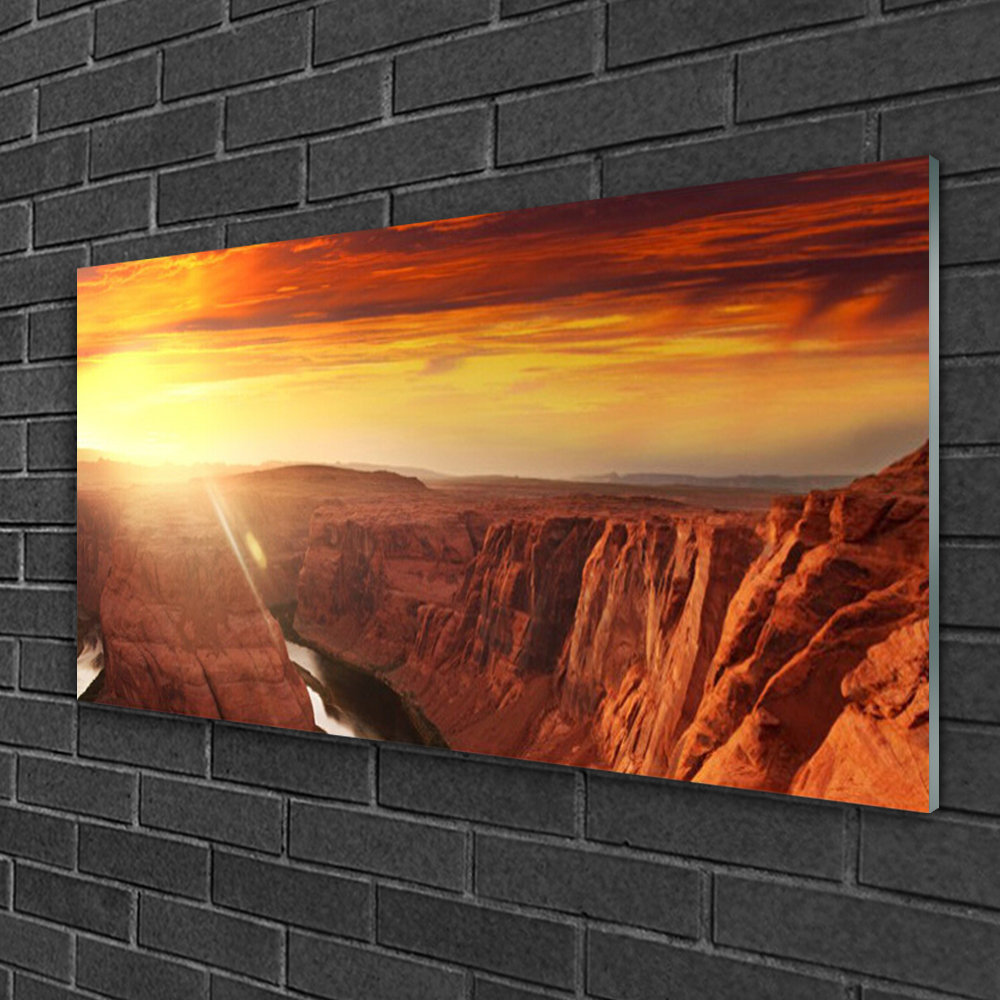 Glasbild Grand-Canyon-Landschaft