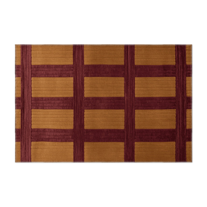 Tapis rouge intérieur et extérieur Trellis, Rectangle 9 pi x 12 pi
