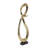 Refrenshire Aluminum Tall Looped Floor Abstract Sculpture-2072809158