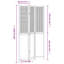 Farnum Solid Wood Accent Room Divider-1570513502-1608817746