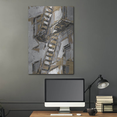 «Escape 2» par Ethan Harper, art mural en métal