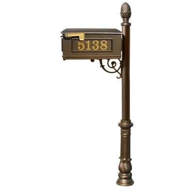 Boîte aux lettres montée sur poteau Lewiston
