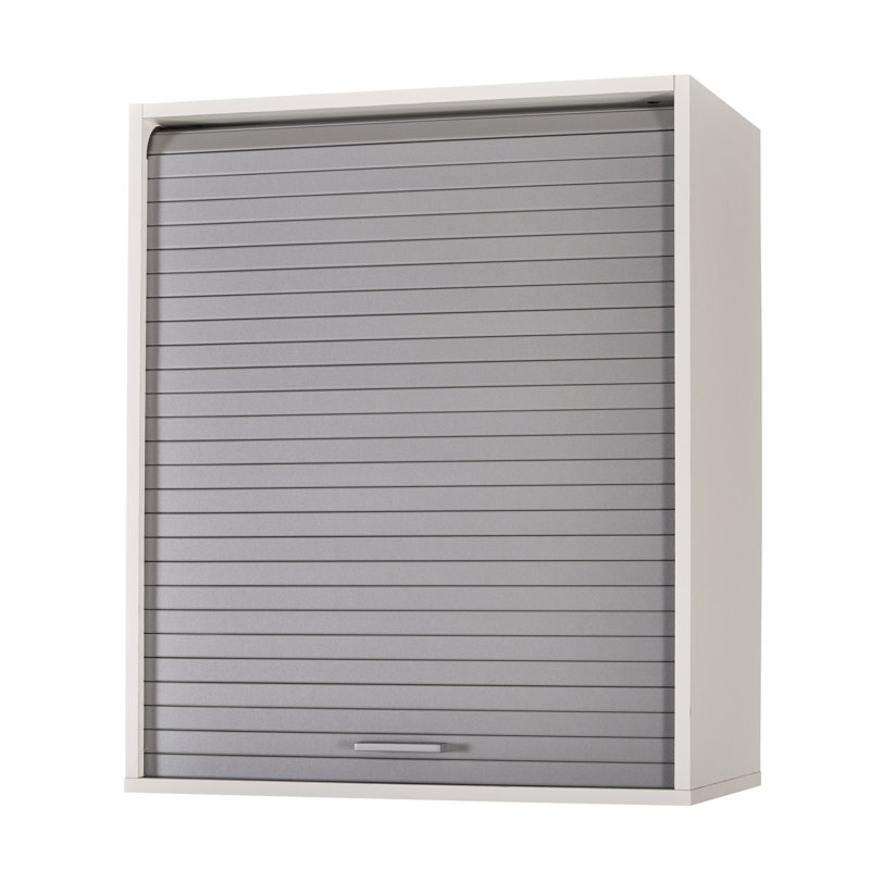 Atai 72 cm H Kitchen Pantry, White/Aluminum