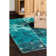 Fusion Wool Southwestern Area Rug in Teal