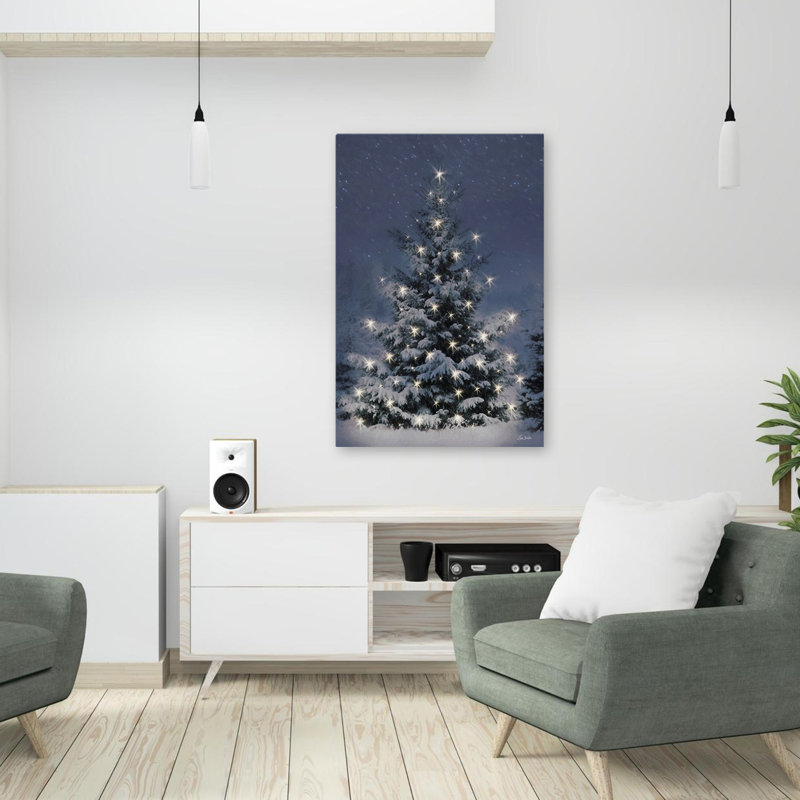 Arbre de Noël - arbre de Noël contemporain, H 24 po x l 36 po