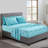 Lux Decor Paisley Breathable Hotel Style Soft Microfiber Sheet Set-1988566939-1976542188