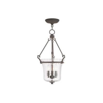 Luminaire suspendu urne 3 lumières Anleigh