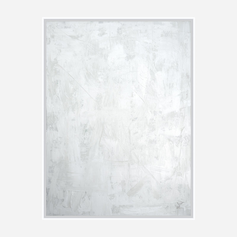 Fresh Air I - reproduction d'art sur toile, Toile avec cadre blanc, H 48 po x l 36 po x P 1,75 po