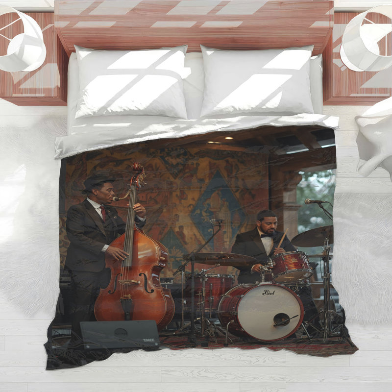 Jazz Band Performance Comforter, Twin