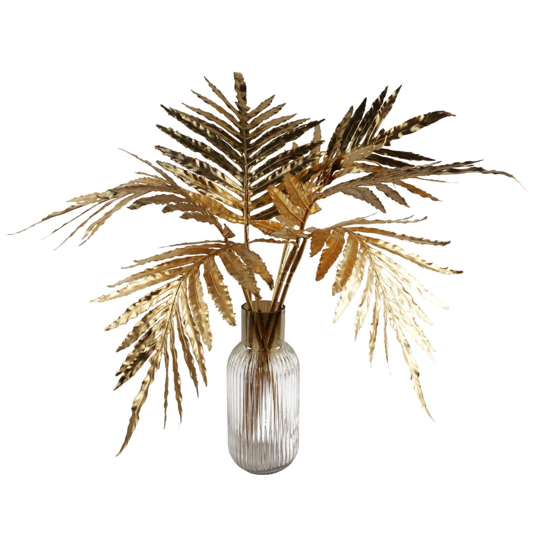Pack of 6 x 95cm Green Palm Leaf