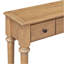 Table d'entrée avec 4 tiroirs, console rétro avec tablette ouverte pour les entrées, les salons et les couloirs (vieux pin)-1798334774