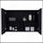 Medicine Cabinet Mansfield, Bathroom, Black-1194458078