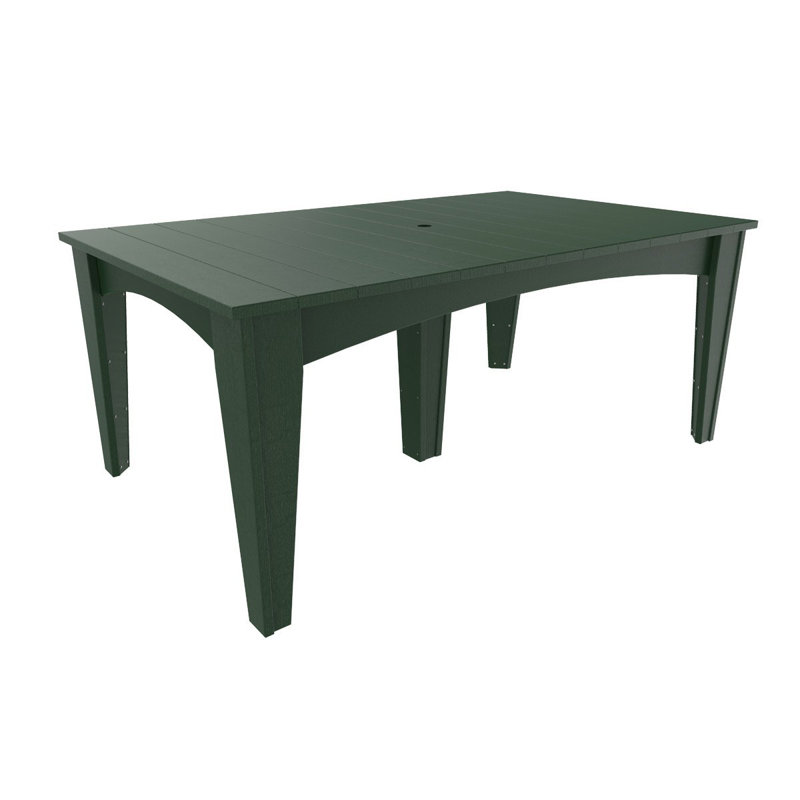 Table 30" rectangulaire Gullane, Vert, Vert