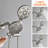 Volume Control Shower System with Rough in-Valve-98466891