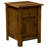 Fireside Lodge Barnwood Enclosed Nightstand-14234034