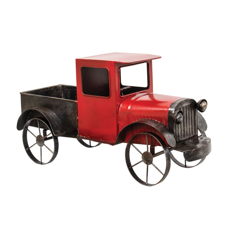 Camion en métal avec aimants saisonniers