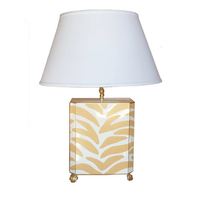 28" Taupe Table Lamp