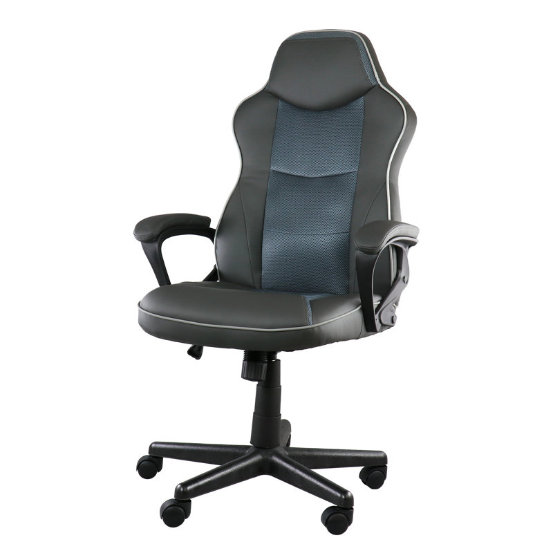 Fauteuil de jeu en velours Lakyn