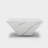  Modern Drum Coffee Table, Trapezoid Faux Marble Coffee Table, Fully-Assembled-2051087291-2051087288