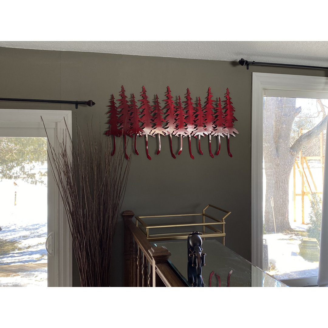 Handmade Landscape & Nature Wall Decor on Metal The Holiday Aisle®