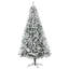 Arbre de Noël artificiel épinette en flocage-1238042083