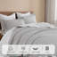 Ensemble de courtepointe 100% coton 98 po x 90 po DDUOXIN - 1 courtepointe avec 2 taies décoratives-123301032-123301034