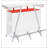 Katia White High Gloss Wine Cabinet with LED