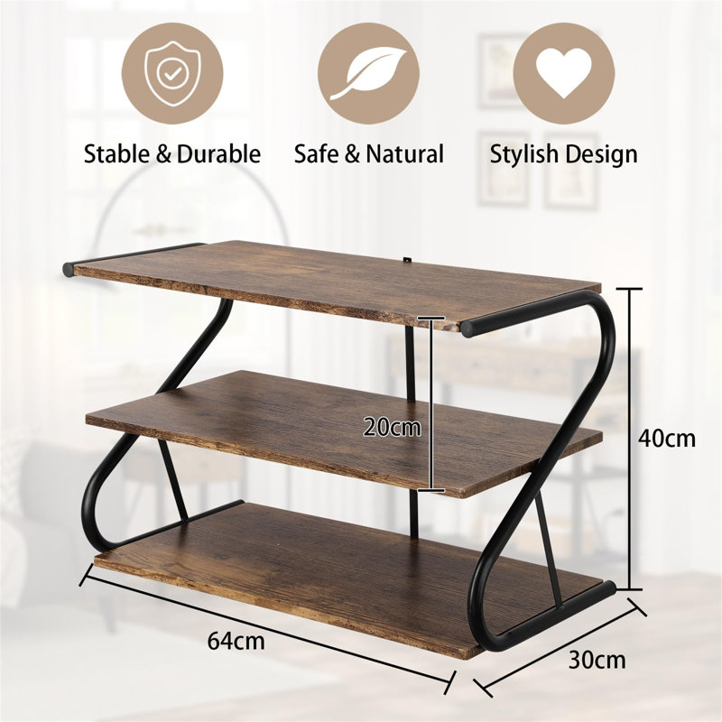 6 Pair Shoe Rack