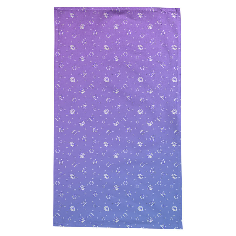 Nappe à motif Leffel, Bleu / Mauve
