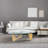 Carmila Glass Top Coffee Table-1524205606