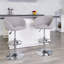 Tabouret de bar rotatif à hauteur ajustable Nordin-24677776