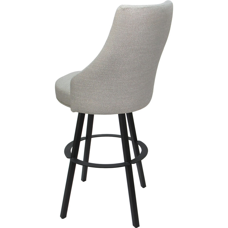 Williams Stone Cream, Counter Stool (26” Seat Height), Brown